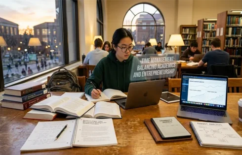 Balancing Academics and Entrepreneurship: Time Management for Student Founders