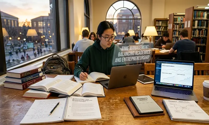 Balancing Academics and Entrepreneurship: Time Management for Student Founders