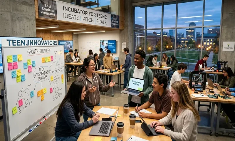 Best Student Entrepreneurship Programs and Incubators for Teens