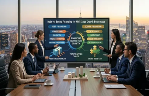 Debt vs. Equity Financing for Mid-Stage Growth Businesses