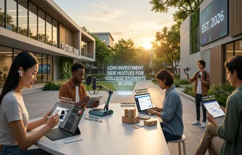 Low-Investment Side Hustles for College Students in 2026