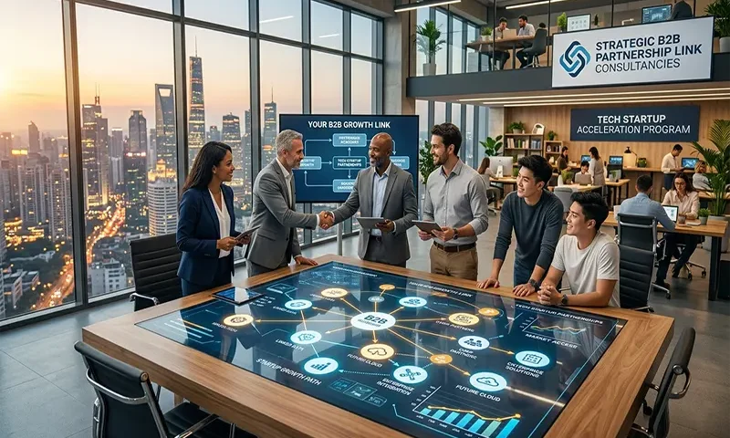 Strategic B2B Partnership Link Consultancies for Tech Startups